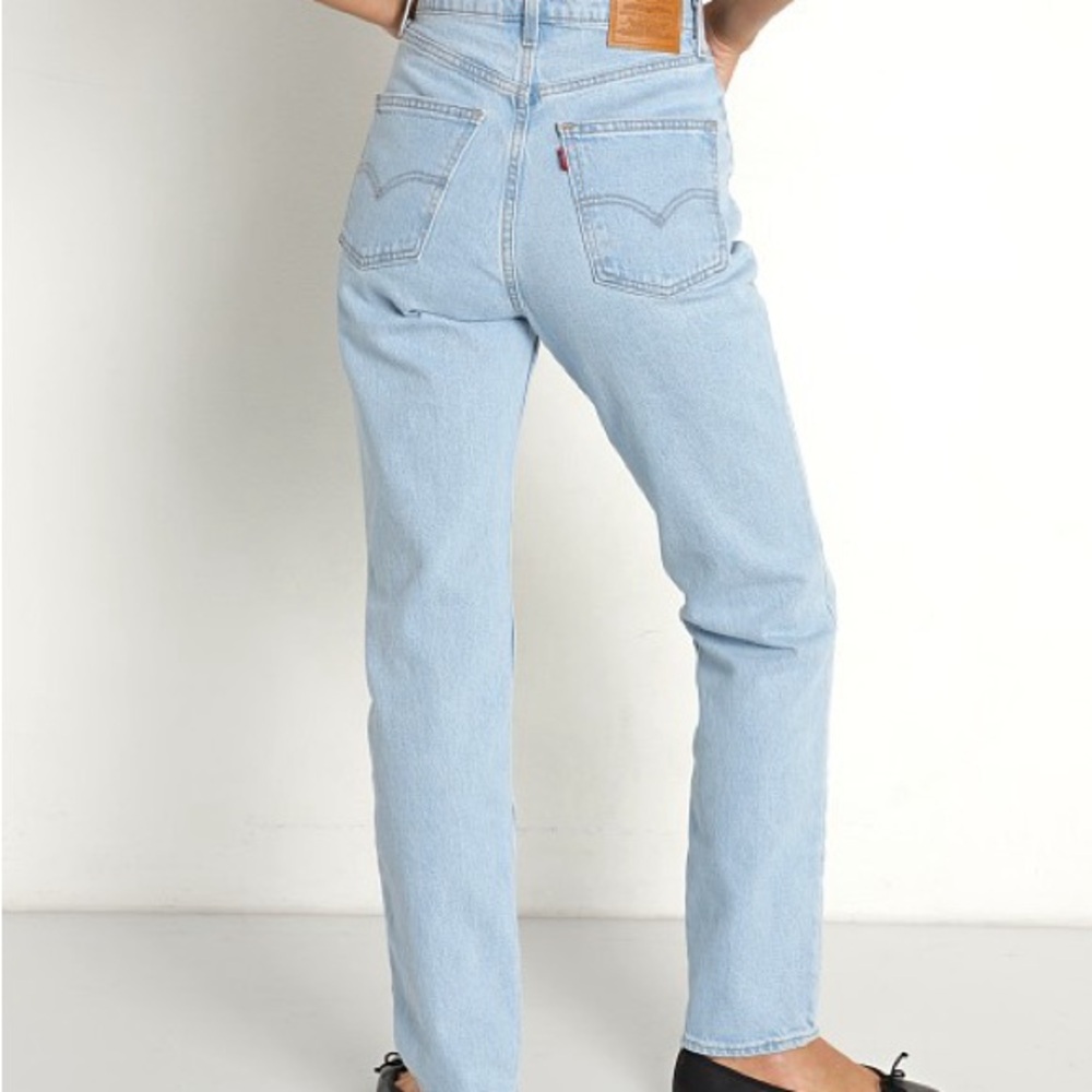 Levi's High Rise Blue Jeans - Picture 3 of 6